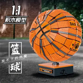 2221PCS Celtniecības Bloki 1v1 Basketbola Modeli Ķieģeļi Juguetes Kids Izglītojošās Rotaļlietas Bērniem Dāvanas Pieaugušo Klāt