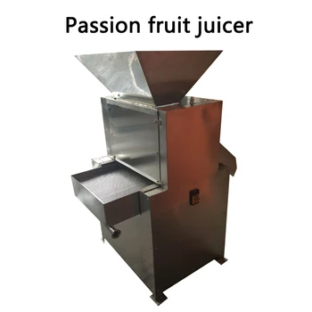 500KG/H lielu pasifloru augļu sulu spiede Tirdzniecības automātiskā pasifloru augļi pulper DRB-QZ0.5T Citronu preses mašīna sulu spiede 220V 1GAB.