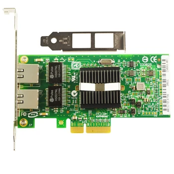 82571 Čipu PCI-E X4 Gigabit Elektrisko Port Dual-Port Elektrisko Port Server Desktop Tīkla Karte EXPI 9402PT
