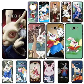 Disney Alice in Wonderland trušu Telefonu Gadījumā Samsung J 2 3 4 5 6 7 8 prime plus 2018 2017 2016 core