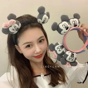Disney Mickey mouse galvu Minnie Karikatūra galvas stīpu meitene, Matu aksesuāri, matu klipu