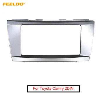 FEELDO Auto 202x102mm Audio Kadru Fascijas Adapteris Toyota Camry 2006-2011 Pielāgošanas DVD Radio Panelis Dash Rāmis #MX3854