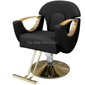 Friziera Krēsls frizētava Mūsdienu Stila Matu Griešanas Grozāmos Krēslu Pacēla Matu Salons Krēsli