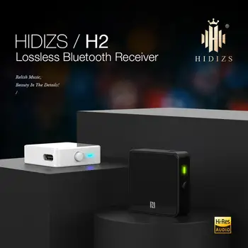 Hidizs H2 Lossless Bluetooth 5.0 Uztvērējs Bezvadu 3,5 mm AUX Jack Adapteri NFC Nolīgst Sertificētu Augstas Veiktspējas AMP Uztvērējs