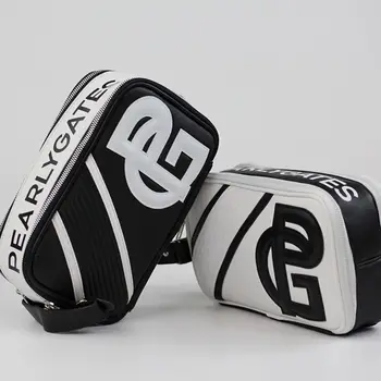 Jaunā golf bag sajūgs soma divslāņu lielas ietilpības soma multi-funkcionālo krāsu bremžu pretbloķēšanas somas