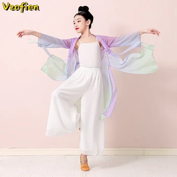 Klasiskā Valstu Deju Tērpi Tradicionālā Ķīniešu Prakses Drēbes Seno Yangko Deju Tērps Hanfu Apģērbu Pasaku Deju