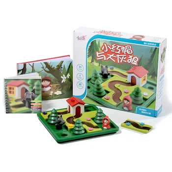 Maz Red Riding Hood Deluxe Prasmju Veidošana Smart Board Spēli ar Bilžu Grāmata par Vecumu 4-7 izaicinājums rotaļlietas ģimenes spēle
