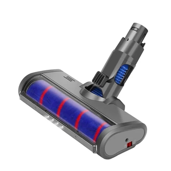 Mīksto Roller Cleaner Galvas LED Lukturi Par Dyson Bezvadu putekļsūcējs V6 /DC58/DC59/DC61/DC62/DC74 Modeļi
