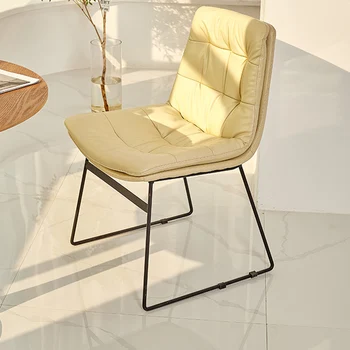 Mūsdienu Luksus Krēsli Ēdamistabas Bezmaksas Piegāde Ērts Āra Dizainera Krēsls Ergonomisks Salons Stils Sillas Mēbeles