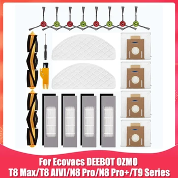 Rezerves Daļas Ecovacs DEEBOT OZMO T8 Max/T8 AIVI/N8 Pro/N8 Pro+ Robots putekļsūcējs Piederumu Komplekts