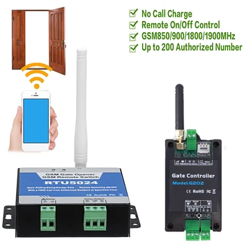 RTU5024 RTU5035 2G 3G GSM Vārtiem Nazis Releja Slēdzi, Bezvadu Tālvadības Durvju Piekļuves Durvju Atvērēju Bezmaksas Zvanu par Stāvvietu Sistēmas