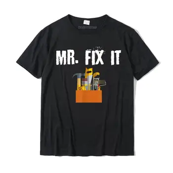Vīriešu Mr. Fix It Instrumentu Klāsts, T-Krekli, Topi, T Krekls, Kas Dominē Drukāšanas Kokvilnas Students, T Kreklu Apdruka Ziemassvētku Tee Krekls
