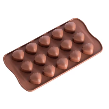 Čaulas formas Augstas kvalitātes Vides Aizsardzības silikona šokolādes pelējuma flip konfekšu, kūku cepšanas veidnē kristāla līme Radošo
